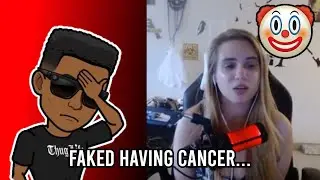 Twitch Streamer Fakes Having Cancer...