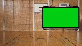 Basketball Court Free Background Video Green Screen, Best Green Screen Effects 001