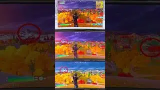Fortnite Gameplay on Three Super Ultrawide Monitors Pt. 2 #shorts #gaming #fortnite