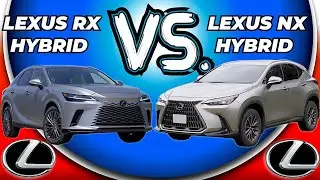 New Lexus Lexus RX hybrid VS New Lexus NX Hybrid comparison