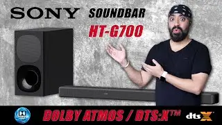 Sony HT-G700 Dolby Atmos & DTS -X Soundbar with Wireless Woofer - Feel the Thunder!