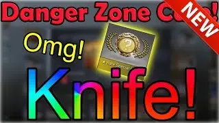 (New) CS:GO Danger Zone Case Opening! Knife unboxing! :O