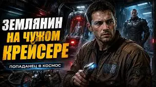 Землянин на чужом крейсере | Попаданец в космос | Фантастика аудиокнига