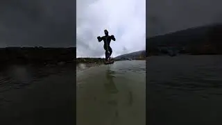 FIRST TIME FOILING NAZARÉ (30m wave 😱)
