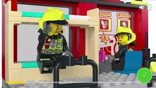 fire station and 🔥😍🚓🚒🚀fire truck  lego masters polska