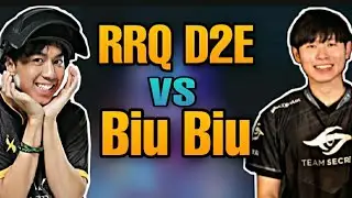 RRQ D2E vs Biubiu | Who is the best PUBG Mobile player?  PMCO
