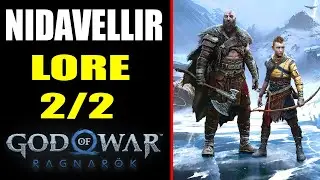 Nidavellir All Lore Locations | God of War Ragnarök