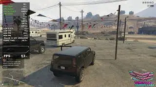 GTA 5 - Ryzen 5 5600G + VEGA 7 - high settings