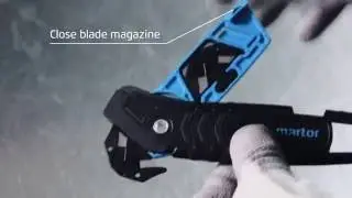 Safety knife MARTOR SECUMAX 350 training video GB