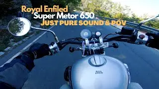 Super Metor 650 Pure Sound+POV | Nandhi Hills Ride! |