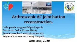 Arthroscopic AC joint reconstruction with button technique.