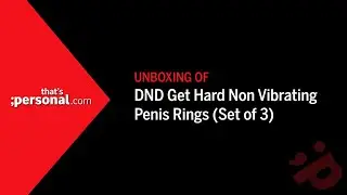 DND Get Hard Non Vibrating Penis Rings (Set of 3)