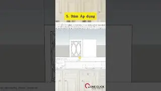 Sketchup tip 9: Smart Offset for Panel Door in 60s 
