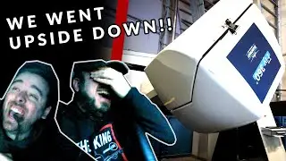 FULL INVERSION In 360 Motion Flight Simulator