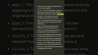Part 2 : javascript array methods with examples || PHPwala