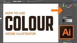 Adobe Illustrator - Changing Colours, Adding Tints & Swatches - Beginner Tutorial