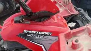 How to fix a broken polaris atv fan (easy)