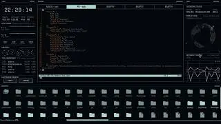 ArchLinux eDEX-UI 