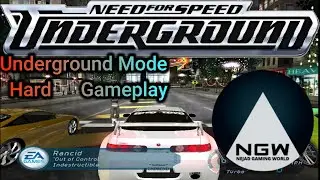 Need For Speed Underground|Hard Gameplay Underground Mode|Nejad Gaming World
