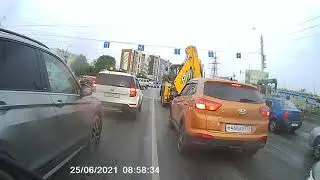 Поездка на работу с сюрпризом. Ничто не предвещало беды.