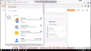 HOW TO ADD FOLLOW BUTTON IN BLOGGER 2016