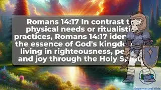 Which verse suggests that righteousness, peace, and joy in the Holy Spirit are what the kingdom of G