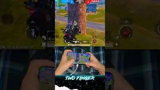 Fastest peek Two Finger Gameplay pubgmobile 💹iPhone 15 pro handcam 120fps ♻️