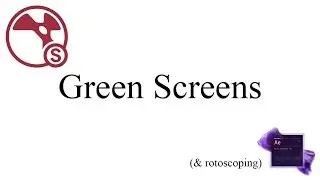 green screens (in Nuke, After Effects)