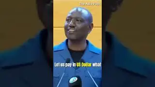 Stop using US Dollar: Kenyan President to African Countries 