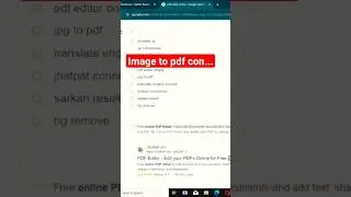 image to pdf convert | jpeg, jpg file ko pdf me convert kare 📂 
