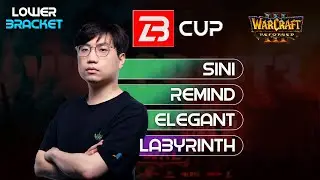 Комментируем Турнир B-Cup | Sini vs ReMinD, EleGaNt vs LabyRinth | Warcraft 3 Reforged | Патч 1.36.2