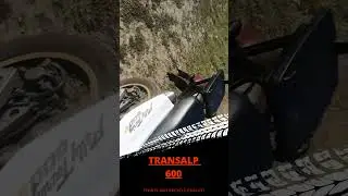 Unleash the Roar: Transalp 600 with New Sport Exhaust - Hear the Difference!