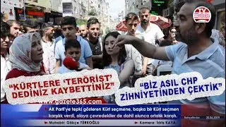 İki Kürt seçmen karşı karşıya geldi: İmamoğlu- Yıldırım tartışması büyüdü...