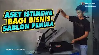 Baru Buka Bisnis Sablon Kaos ? Jangan Lupa Pakai Mesin Press ini !!