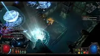 Path of Exile 3.8: [EncountersII] Completing Shavrone the Sickening(Cells Map) challenge as summoner