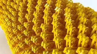 You've never seen a LEGO build move like this