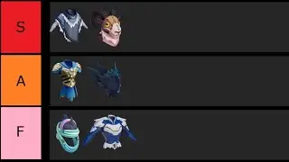 The DAUNTLESS FASHION Tier List