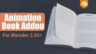 RiggedBooks for blender (overview) addon for making animation books