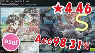 [Osu!] 艦隊これくしょん - 艦これ - saradisk - 176 - ikazuchi [Insane]