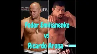 FEDOR VS RICARDO ARONA