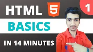 Learn HTML Basics In Just 14 Minutes | HTML Introduction |  In HINDI