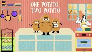 One Potato Two Potato Song With Lyrics | Kids Song | Best Nursery Rhymes | Song for Kids | Best Song