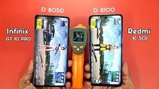 Best Gaming Phone and Performance 👑 | Redmi K50i vs Infinix GT 10 Pro | Battery | Gaming | SpeedTest