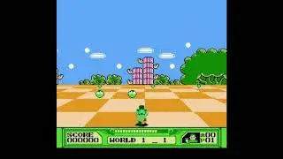 3d World Runner (NES, 1987) - Fall