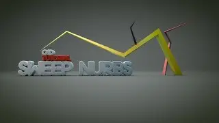 Cinema4d Tutorial  (Sweep nurbs)