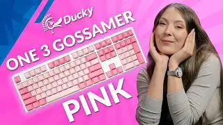 Let's Unbox this Dreamy Pink Keyboard!🩷| Ducky One 3 Gossamer