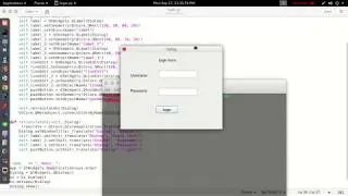 PyQt Python Login using Qt Designer [ Part - 2 ]