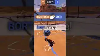 That's what you get for naming yourself Bort #rocketleague #rocketleagueclips #rlhighlights #funny