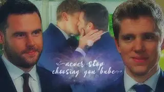 aaron + robert | never stop choosing you ♡
