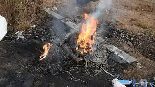 Обжигаю медные и алюминиевые провода